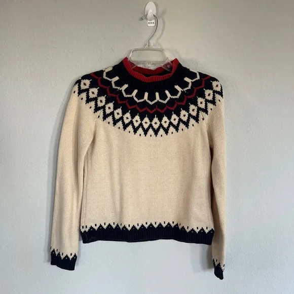 Callahan Jeanna Fair Isle Sweater Size XS - Picture 3 of 8